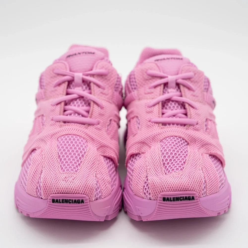 size 42 EU / 12 US Balenciaga Phantom Sneakers Pink Mesh - Picture 2 of 11